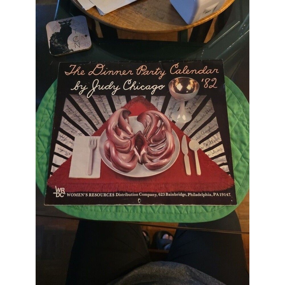 Judy Chicago / The Dinner Party Calendar 1982 / First Edition